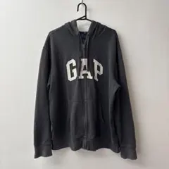 GAP ギャップ フルジップパーカー グレー XL