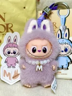 正規品】ラブブ LABUBU PIN FOR LOVE イニシャル ｟M｠ - メルカリ