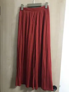 GU ジーユー プリーツパンツ ワイドパンツ