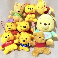 プーさん　ぬいぐるみ　キーホルダー　ストラップ　まとめ売り