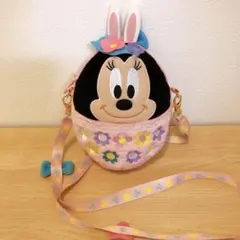 香港ディズニーランド　ミニーマウス　シェリーメイ　イースター　ポーチ　限定