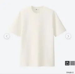 【未使用タグ付き】UNIQLO U ミラノリブクルーネックセーター　L