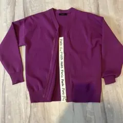 Bou Jeloud パープル カーディガン Fサイズ
