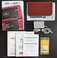 【上下IPS液晶・完品】Newニンテンドー3DS LL メタリックレッド