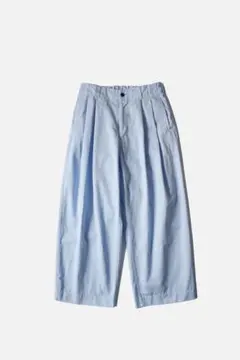 新品未使用 VOAAOV パンツ 2 SAX ヴォアーブ