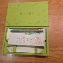 NTT 鳥と花のイラスト レターセット