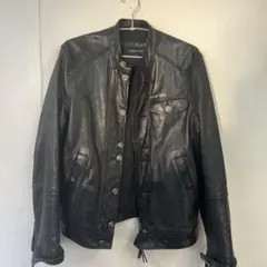 DSQUARED2 黒 レザージャケット