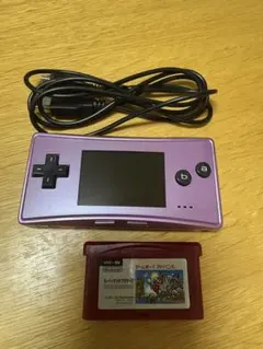 任天堂 ゲームボーイミクロ パープル 本体とゲームソフト