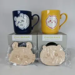 ちいかわ コースター付きマグ マグカップ ちいかわ モモンガ セット