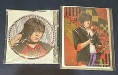 刀ミュ 目出度歌誉花舞 缶バッジ カード 大倶利伽羅