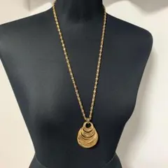 TRIFARI トリファリ ロングネックレス ゴールドカラー ヴィンテージ