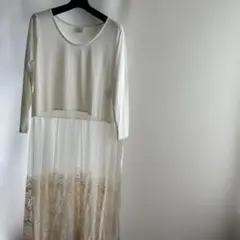 ZOOTIE DES SUCETTES ホワイトワンピース