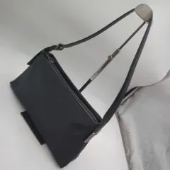 コーチ COACH ショルダーバッグ 肩掛け ナイロン レザー ブラック