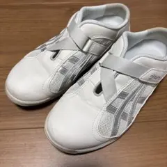 ASICS 室内用シューズ ホワイト　ナースシューズ　24cm ケアウォーカーのサムネイル