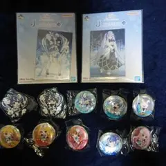 雪ミクアクスタ&ラバーマスコット&缶バッジ