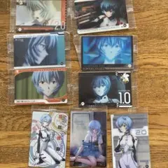 【未開封】世紀エヴァンゲリオン 綾波レイ カードセット 9枚