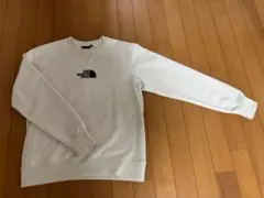 THE NORTH FACE ホワイト クルーネック スウェット