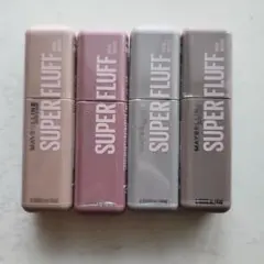 MAYBELLINE SUPER FLUFF 眉マスカラ 4色セット