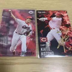 2025 プロ野球チップス 第1弾 小園海斗&大瀬良大地➕ノーマルカード