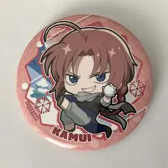 銀魂 トレーディング缶バッジ ミニキャラ雪合戦