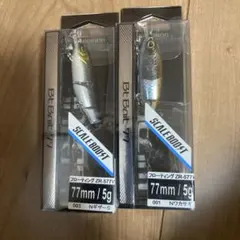 シマノ バンタム BTベイト77F 新品未使用品2個セット　ワカサギ　ギザーのサムネイル
