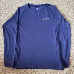 モンベル ロンT ジオライン L.W.ラウンドネックシャツ Kid's 135