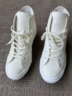 CONVERSE オールスター ハイカット ホワイト　防水生地使用