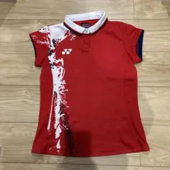 ヨネックス　ユニフォーム　赤　レッド　レディース　M ソフトテニス　バドミントン