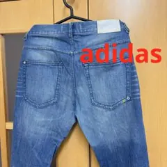 美品　adidas ジーンズ　長ズボン　パンツ　デニム　アディダス