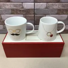 アフタヌーンティー　ペアマグカップ　マグカップ　『HIS』&『HERS』