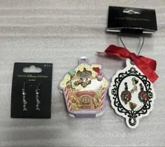 東京ディズニーリゾート ピアス 3点セット