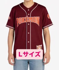 ポケモン WCS限定 ユニフォームシャツ 青 水色 Lサイズ ベースボール