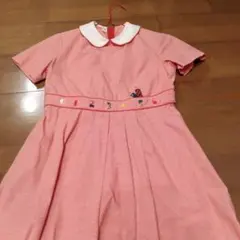 ファミリア☆襟付きワンピース140