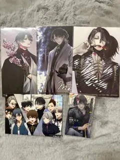 ハンドレ ナイトアウル 缶バッジ ブロマイド セット ハンドレッド