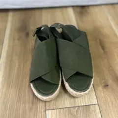 一度のみ使用　《 Au BANNISTER 》 レディース　Lサイズ　サンダルのサムネイル