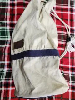 70年代ヴィンテージ ドローストリングバッグ