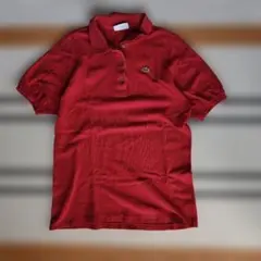Lacoste フランス製 赤ポロシャツ