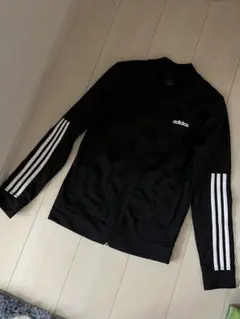 adidas ブラック ジャージジャケット　アディダス
