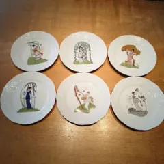 ウィリアムズソノマ　トナカイの犬イラスト皿2枚セット ウィリアムズソノマ トナカイの犬イラスト皿2枚セット - メルカリ