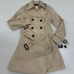 demain ベージュ トレンチコート