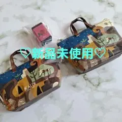 ♡新品未使用♡カルディ 伝説柄 ミニバッグ（バッグのみ）&チャーム