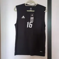 【新品未使用】adidas タンクトップ L ブラック　climalite