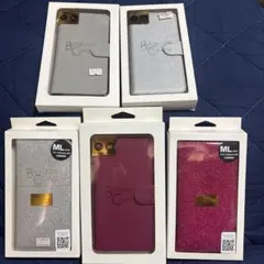 Bellezza Calma 多機種対応 手帳型ケース MLサイズ