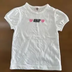 ANAP Kids ホワイト Tシャツ 120サイズ