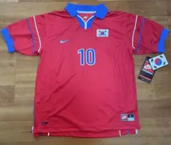 【激レア】韓国代表ユニフォーム　フランスW杯　チェヨンス 激レア】韓国代表ユニフォーム フランスW杯 チェヨンス - メルカリ