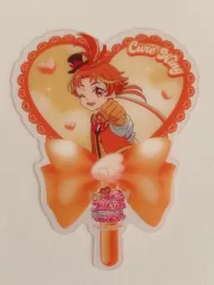 映画 プリキュア 入場者 入場 特典 うちわ型クリアカード ウィング