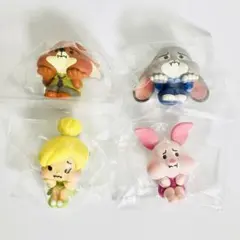 ディズニーキャラクター すねてマス フィギュアコレクション そのに 全4種セット