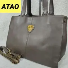 新品未使用✨アタオ ピッコラ ハンドバッグ トートバッグ ライトグレー 2026年最新】ATAO トートバッグの人気アイテム - メルカリ
