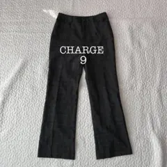 チャージ チェック柄 スラックスパンツ 9号 キレイめ 秋冬