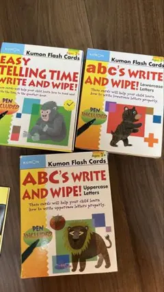KUMON ABC's WRITE AND WIPE Telling Timeのサムネイル